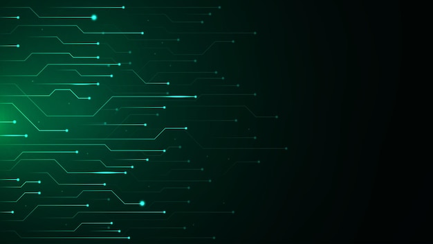 achtergrond van futuristische netwerktechnologie