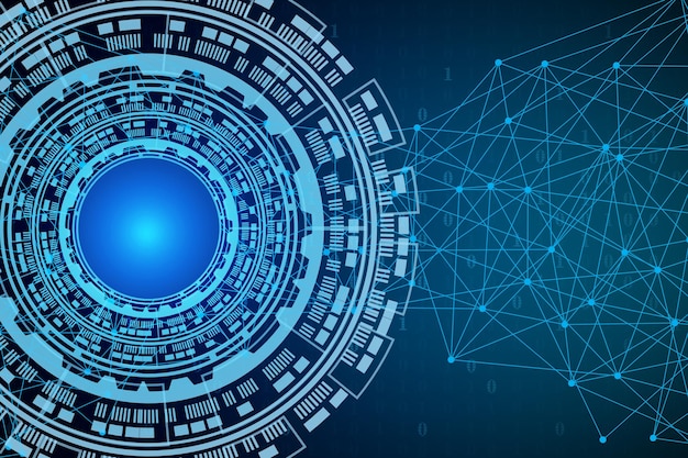Achtergrond van het netwerk van technologiecirkels