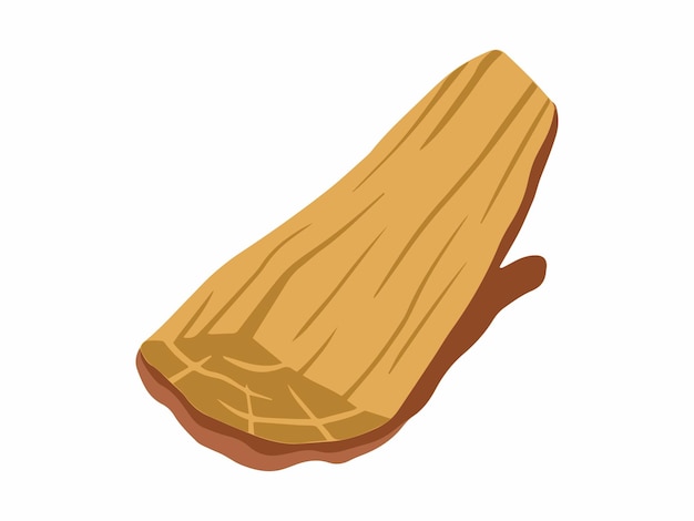 Achtergrondillustratie van brandhout