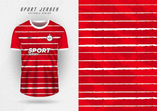 Achtergrondmodel voor voetbalshirts met verschillende patroonontwerpen.