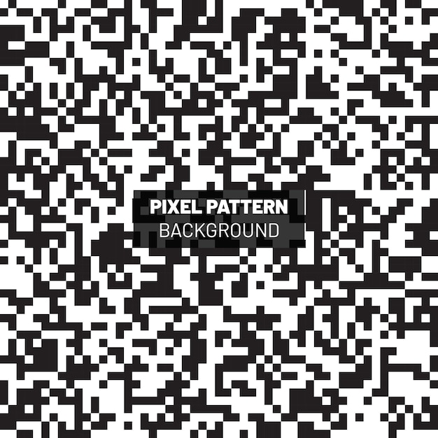 Achtergrondontwerp met pixelpatroon