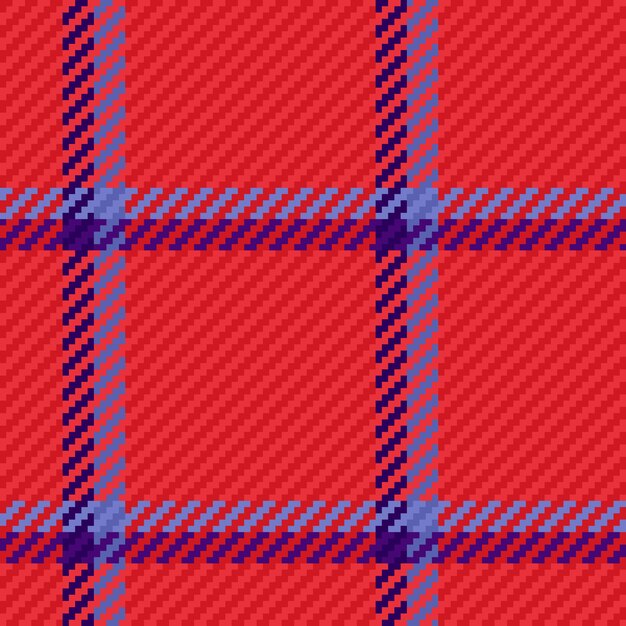 Vector achtergrondstructuur stof vector plaid check textiel patroon naadloze tartan