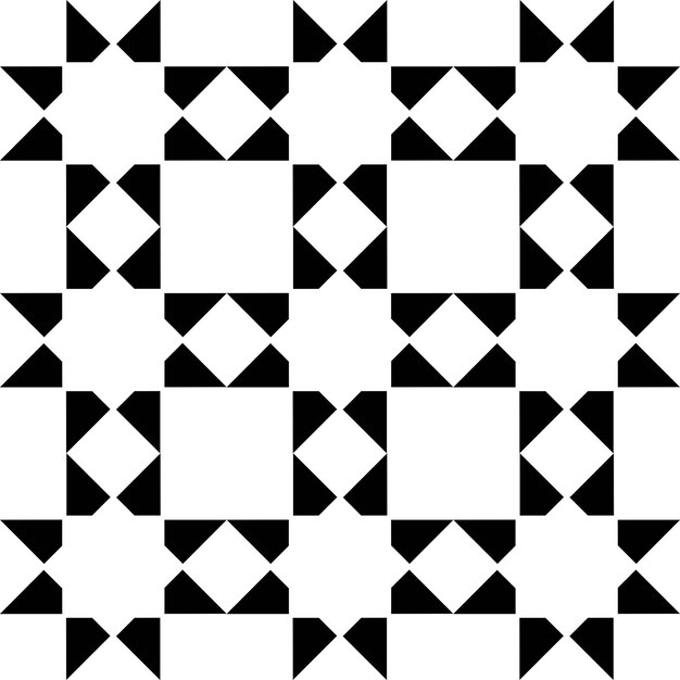 Achtpuntige ster Islamitisch naadloos vectorpatroon Geometrische Arabische achtergrondtextuur