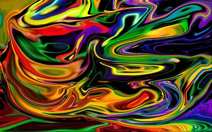 Vector acid marble background premium vector