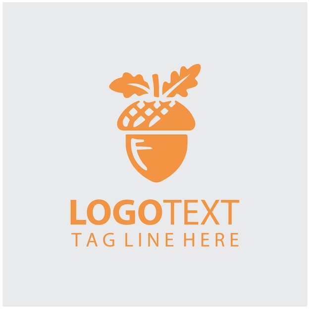 Acorn Logo Vector Illustrations
