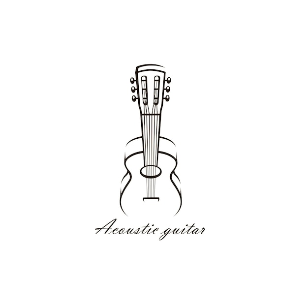 acoustic guitar icon