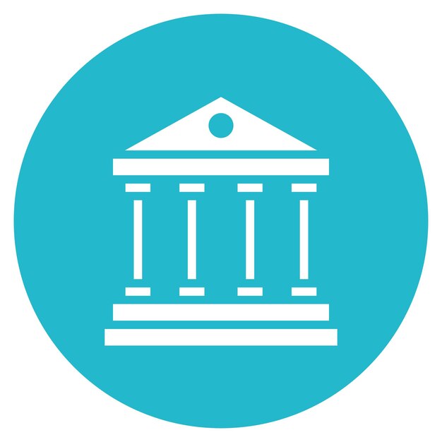 Acropolis icon vector image Can be used for Archeology