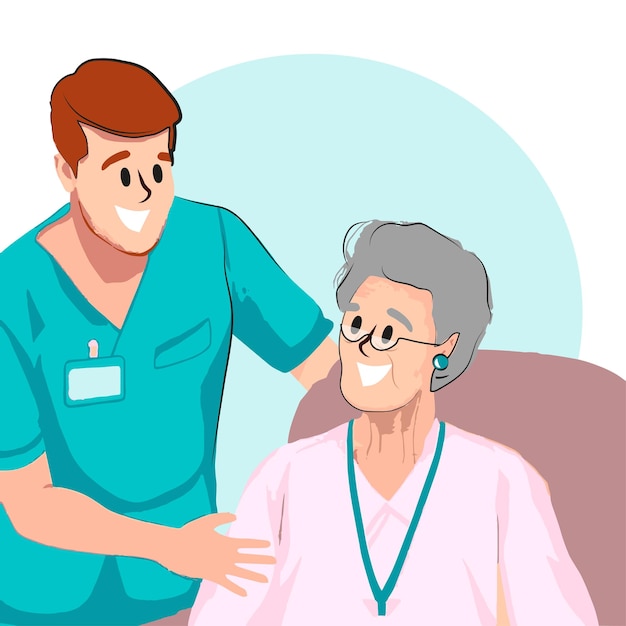 active old man and woman dance leisure