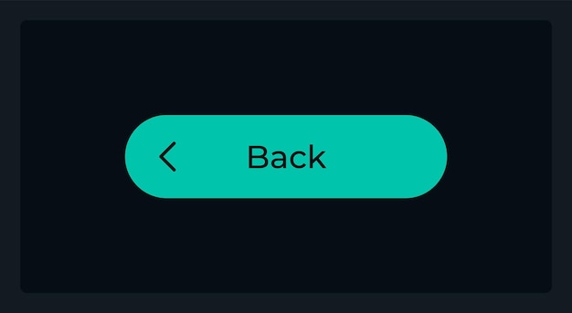 Active return button UI element template