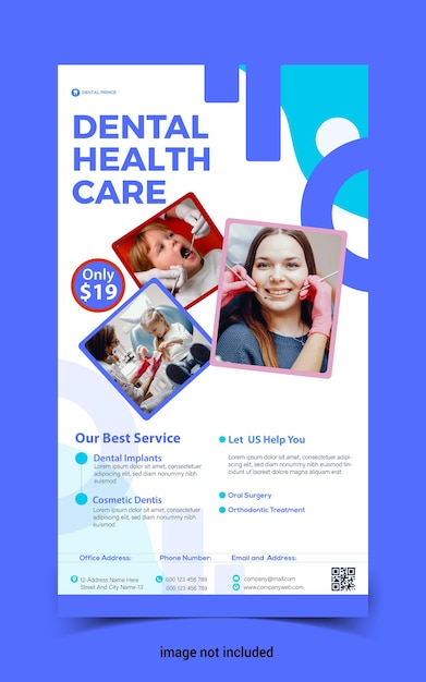 an ad for a dental care ad that says dental care