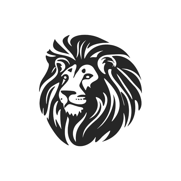 Add elegance and strength to your brand with a modern lion head logo