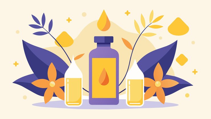Vector add a few drops of ylang ylangscented bath oil to your bath for a and indulgent experience leaving
