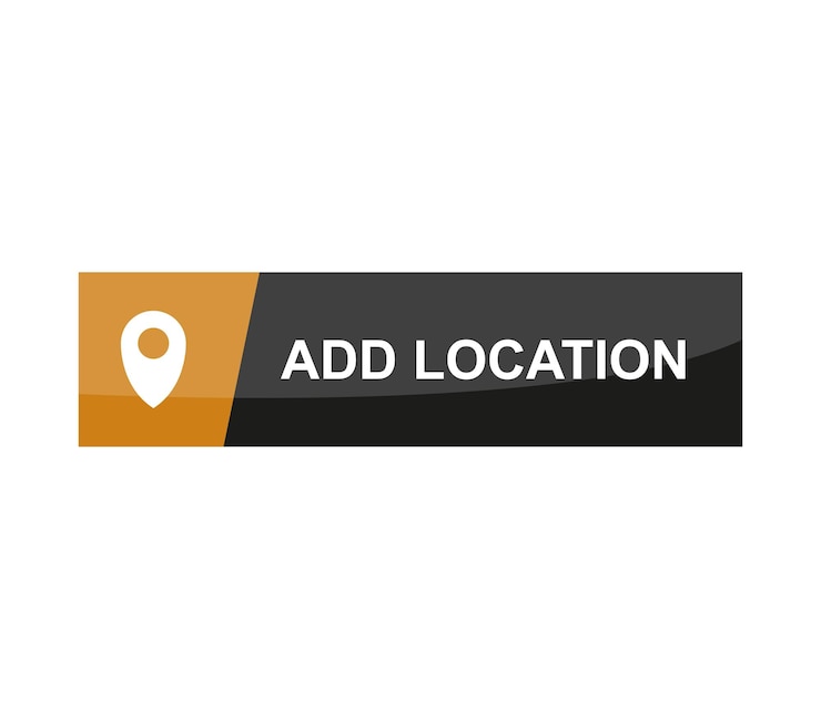 वेक्टर add location button