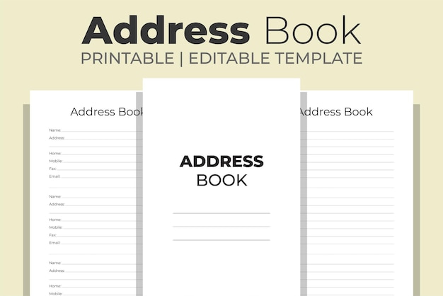 Vector address book kdp interior