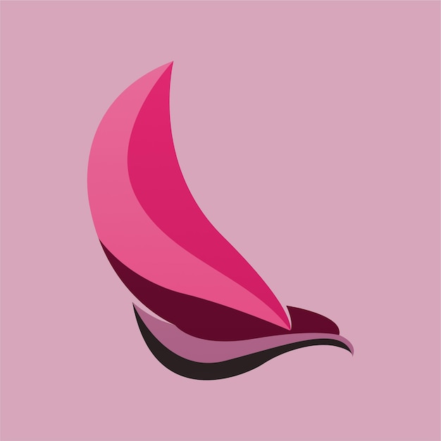 Adelaar logo ontwerpconcept Falcon vogel logo voorraad