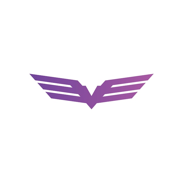 Vector adelaar vogel d merk symbool ontwerp grafisch minimalistisch logo