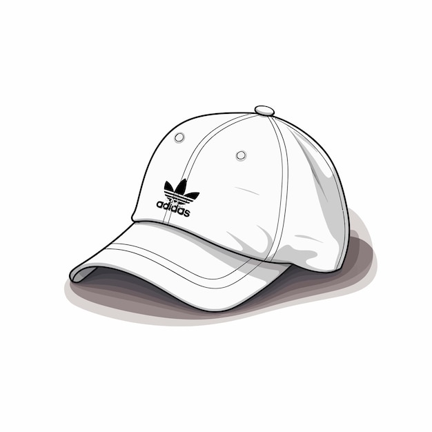 Vector adidas cap