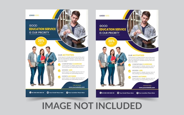 Admission Flyer Template