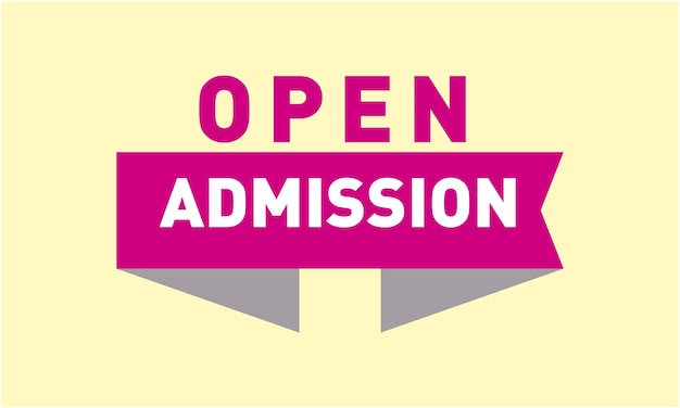 Admission Open School College Student vectors Banner Design Transparent