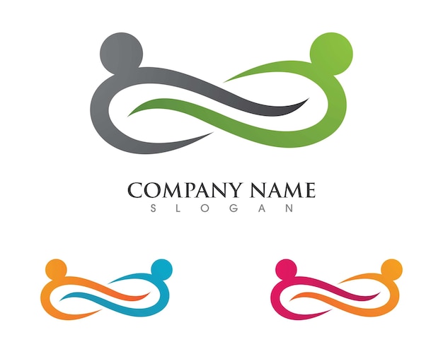 Adoption and community care Logo template