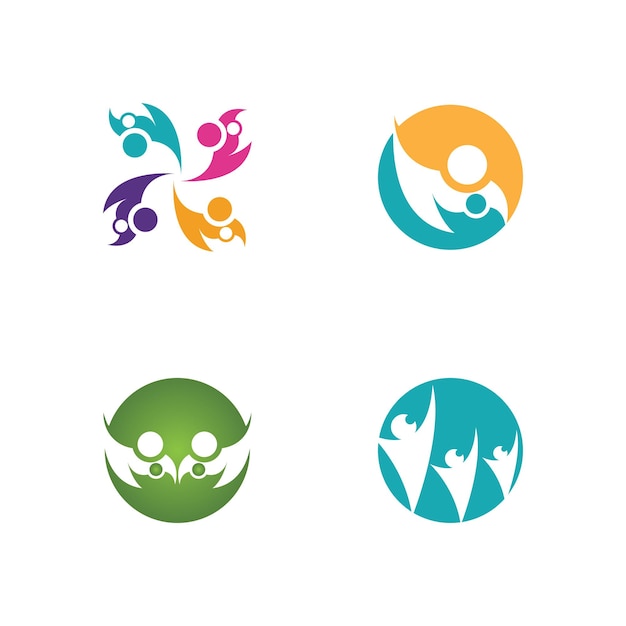 Adoption and community care Logo template