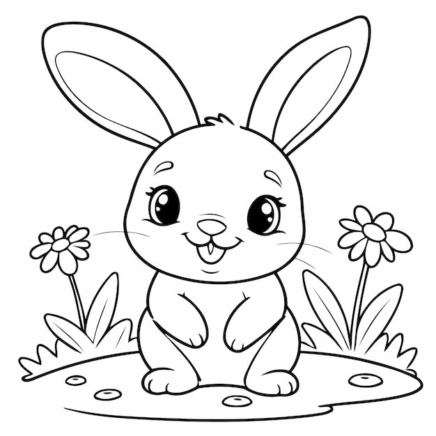 Adorable Bunny for children books