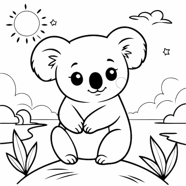 Adorable Koala for kids books