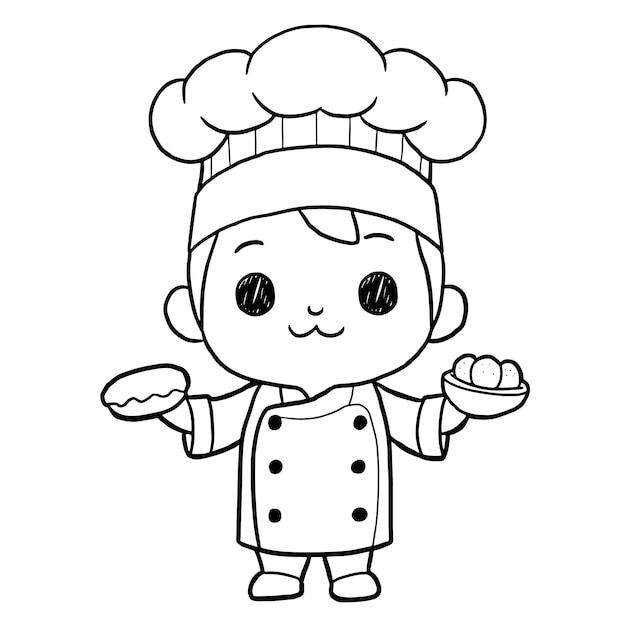 adorable little chef