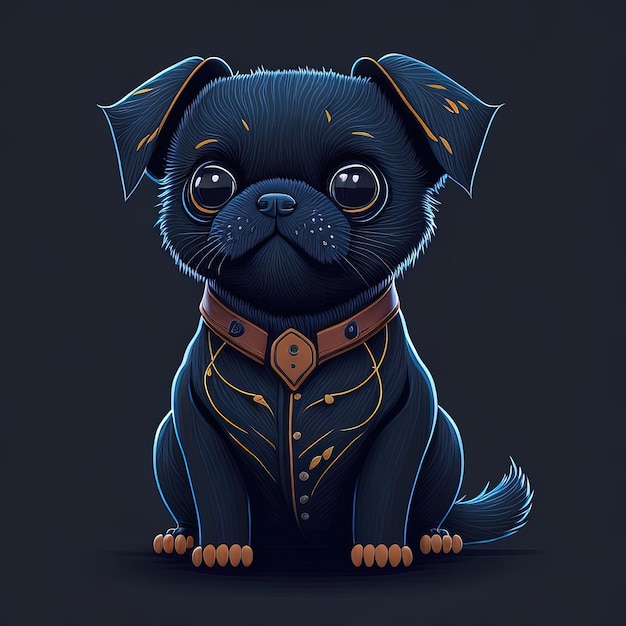 Vector adorably detailed pet fascination charming domestic pet