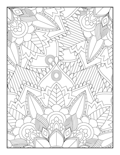 Adult Coloring Book Pages Floral Coloring Book Floral Coloring Page Coloring Pages Coloring Book