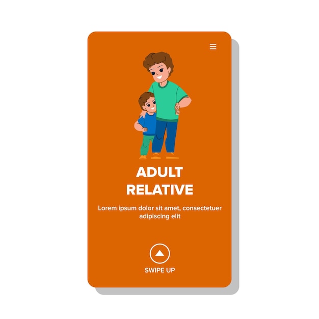 Adult relative vector