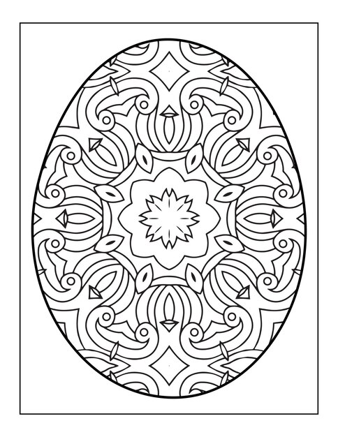 꽃 패턴이 있는 성인 부활절 달걀 색칠하기