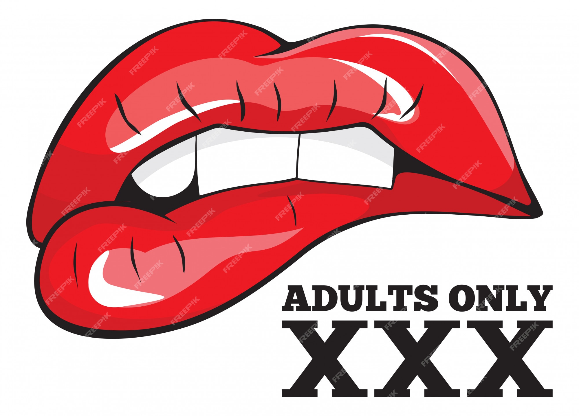 2000px x 1438px - Adults only sign. xxx sign | Download on Freepik