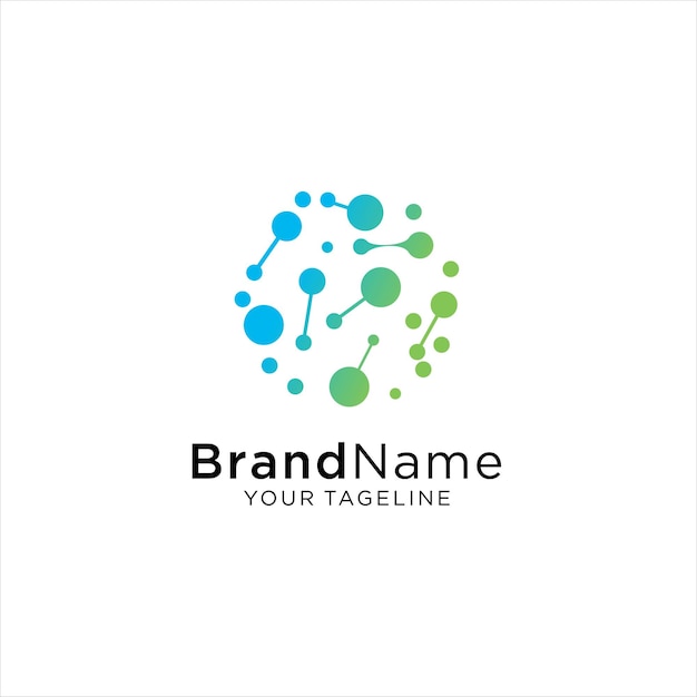 Advanced analysis data base Logo symbol Development of artificial intelligence sign