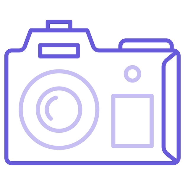 Advanced Camera Vector Illustration