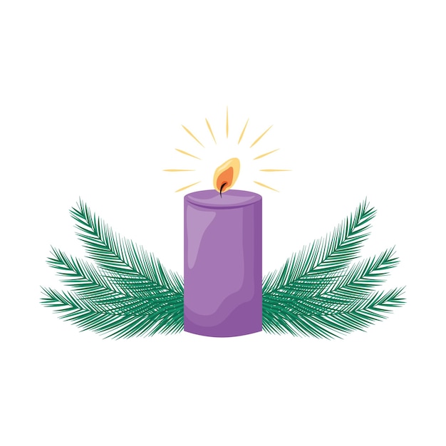 Advent candle