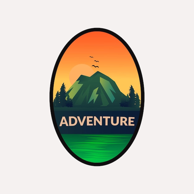 Adventure badge logo