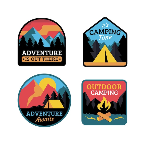 Adventure badges collection