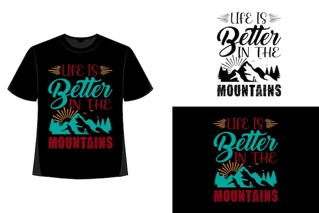 Adventure best hiking t-shirt design Vintage T-shirt design vintage t-shirt design sjabloon