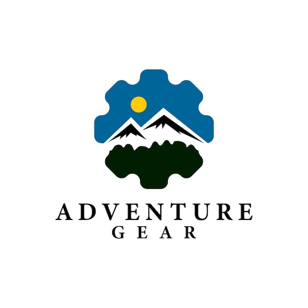 Adventure gear logo design