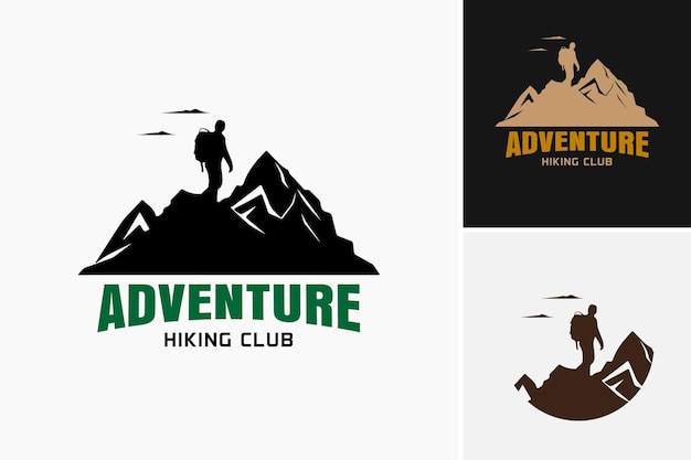 Adventure hiking club ハイキングの野外活動に携わる企業または団体のロゴ