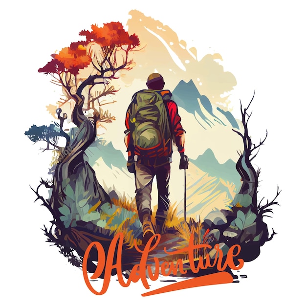 Adventure hiking design