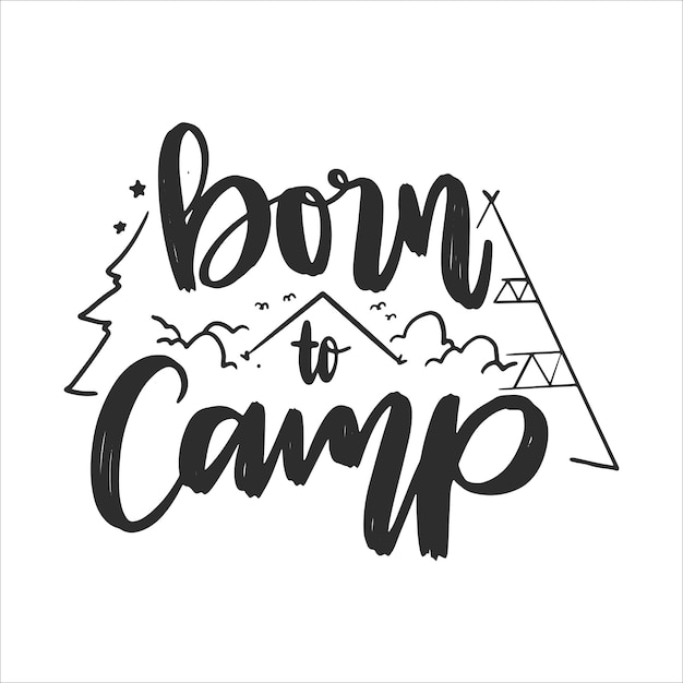 Adventure Lettering Quotes Poster, Camping Quotes for T-Shirt design, Cut Files Design