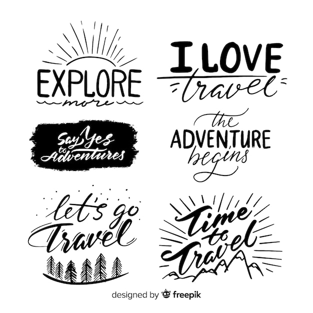 Adventure logo-collectie