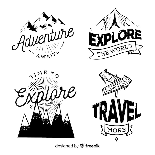 Adventure logo-collectie