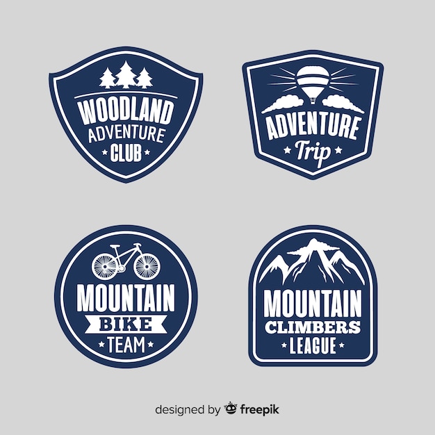 Adventure logo collection