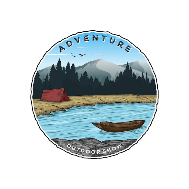 Adventure logo design