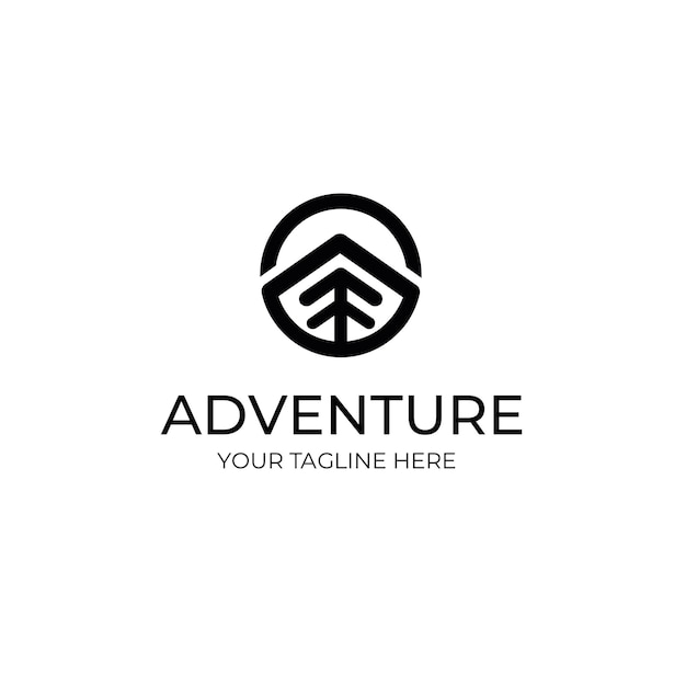 ADVENTURE logo icon vector design template Creative Symbol illustration