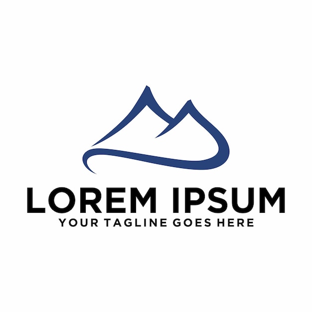 Adventure Outdoor Mountain logo design