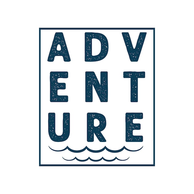 Adventure summer logo